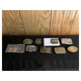 Vintage belt buckles