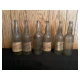Vintage cascade Gingerale bottles