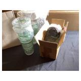 Acorn feeder and pioneer plastic pitcher with