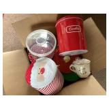 Assorted Christmas tins