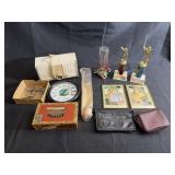 Radio, thermostat, other assorted items