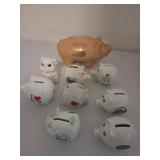 Assorted coin banks