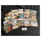 Assorted Midwest Old Thresher postcards