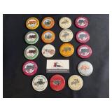 Western Illinois Threshers button collection