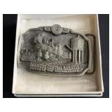 1986 Midwest Central Railroad buckle