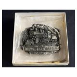 Midwest Central Railroad buckle