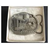 1988 Midwest Central Railroad buckle