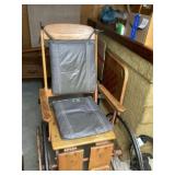 Vintage wheelchair