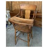 Vintage high chair