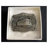 1989 Midwest Old Threshers Reunion buckle