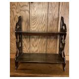 Wooden shelf
