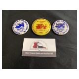 1980 &1981 Midwest Old Threshers  Reunion buttons