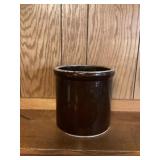 Brown crock