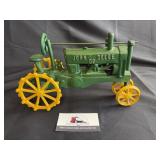 John Deere cast iron tractor