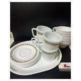 Corelle CRAZY DAISY Spring Blossom Saucers