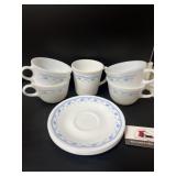 Vintage Corelle Morning Blue dishware