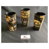 Iowa Hawkeye drink cups