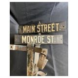 Vintage street signs