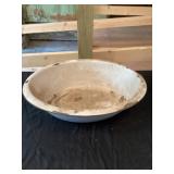 Vintage enamel wear basin