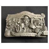 Midwest Old Settlers & Threshers Reunion buckle