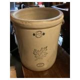 8 gallon western pottery crock