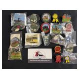 Midwest Old Threshers Reunion pin collection