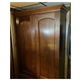 Vintage wooden closet