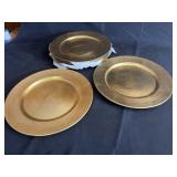 Set of 8 Charger plates