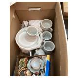 Large lot of assorted glassware and stemware