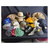 Collection of hats