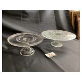 Glass cake/pie plates