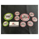 2019 & 2013 Midwest Old Threshers Reunion buttons