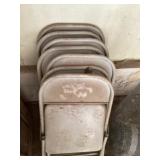 Metal folding chairs-8