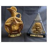 Decorative whiskey bottles