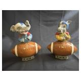 Decorative whiskey bottles