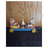 Ding ding puppy pull kids toy