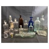 Collection of vintage bottles