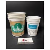River boat plastic cups