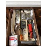 Contents of drawer