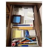 Contents of drawer