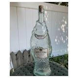 Fish wine bottle