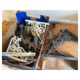 Shelf bracket hardware