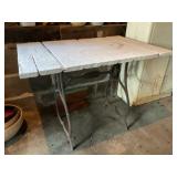 Small rustic table