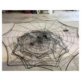 Spider web decor