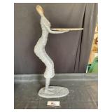 Cast plant stand