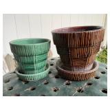 Mc Coy Flower Pots