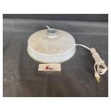 Vintage lighted artificial tree bottom