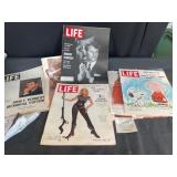 Vintage life magazines