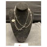 Necklaces marked 925