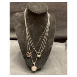 Necklaces marked 925